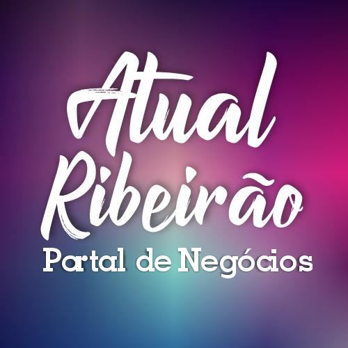 Logotipo ATUAL RIBEIRAO IMPRESSO E DIGITAL